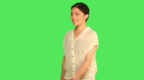 Female walking Stock Footage 12159209