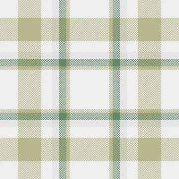 Feminine textile texture pattern, glen plaid seamless check. Contour backgr.. Stock Illustration
