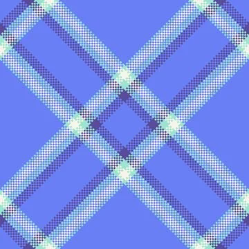 Femininity tartan vector pattern, nostalgia plaid check texture. Equal seam.. イラスト素材