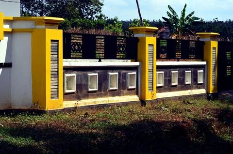 Fence building Stock Photos