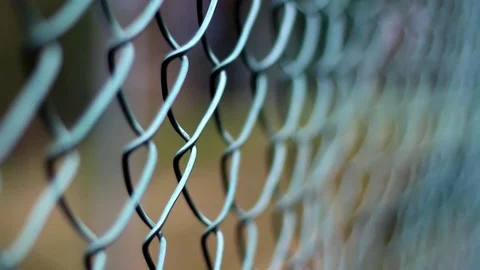 Fence Close-Up Shallow Rack Focus Video stock 76627667
