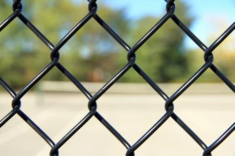 Fence Closeup Foto stock