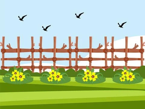 Fence Concept Illustration Stock Illustration