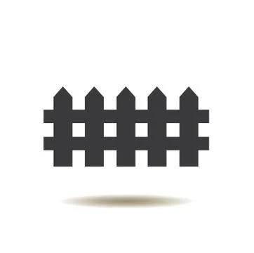 Fence Icon Stock Illustration