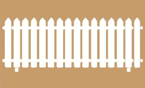 Fence icon isolated on background Stock Illustration