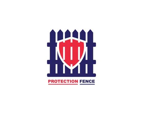 Fence icon logo vector illustration design Stock Illustration
