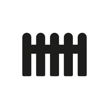 Fence icon vector design templates simple and modern Stock Illustration
