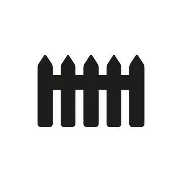 Fence icon vector design templates simple and modern Stock Illustration