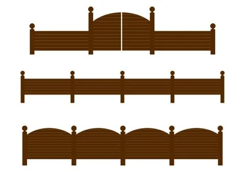 Fence Stock Illustration