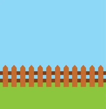 Fence Stock Illustration