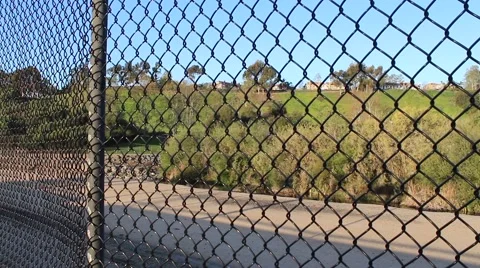 Fence Lines Stock Footage 48878423