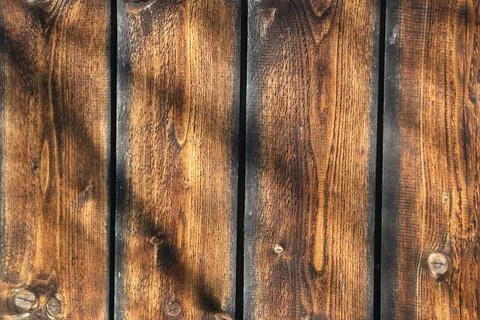 Fence made of boards Stock Photos
