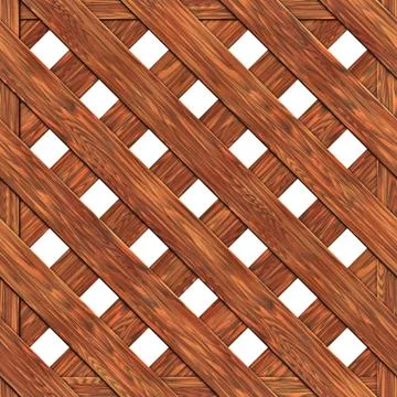 Fence made of boards seamless texture Illustrazione stock