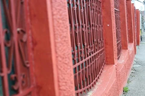 Fence model Stock Photos