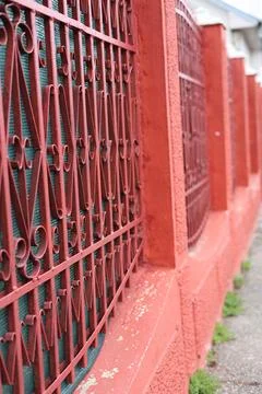 Fence model Stock Photos