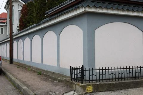 Fence model Stock-Fotos