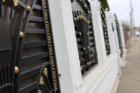 Fence model Stock Photos