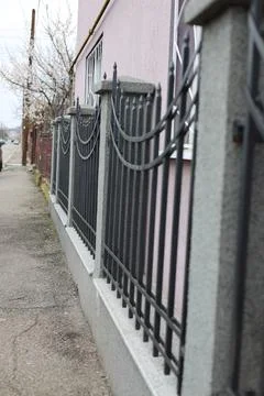 Fence model Stock Photos