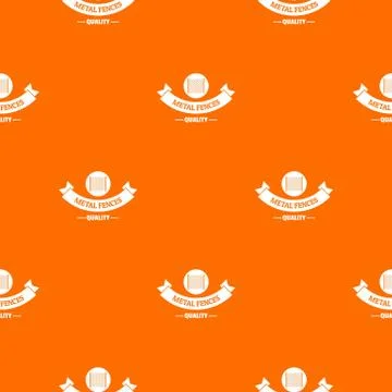 Fence security pattern orange Illustrazione stock
