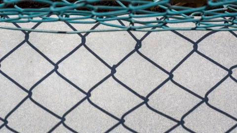 Fence shadow Stock Photos