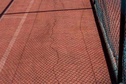 Fence shadow Stock Photos