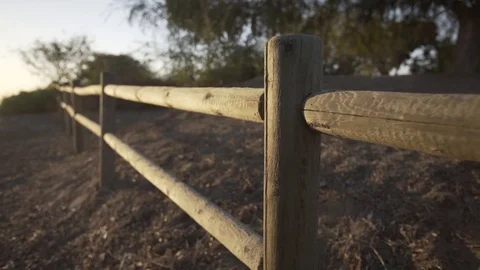 Fence Shot Stock Footage 83154256