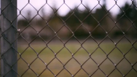Fence with Sideways Pan Stock Footage 101453600