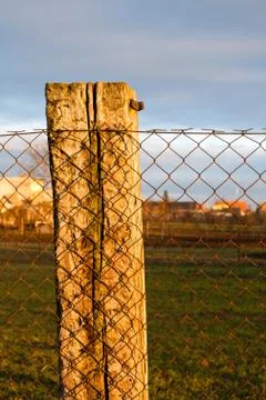 Fence stake Stock Photos