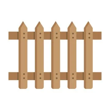 Fence vector in modern style Stock Illustration