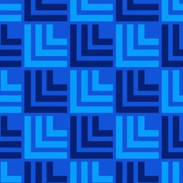 Fence wall seamless pattern Stockillustratie