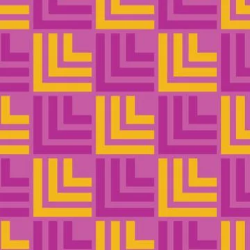 Fence wall seamless pattern Stockillustratie
