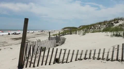 Fenced Dunes 動画素材 11738940