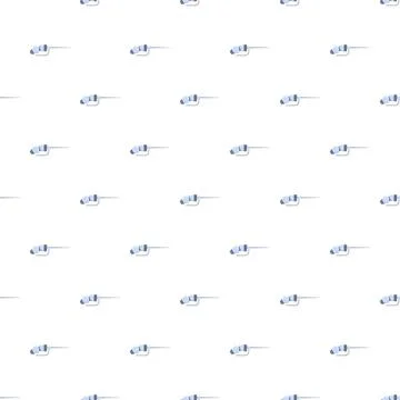 Fencing epee sword flat pattern background Stock Illustration