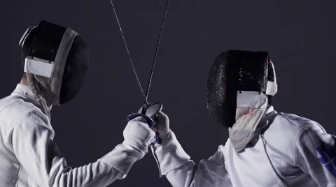 Fencing - Fencers in Action Видео 58864196