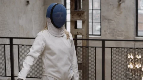 Fencing16 3 Stock Footage 118140765