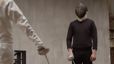 Fencing23 Stock Footage 118520476