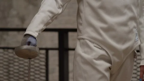 Fencing29 Stock Footage 118521503