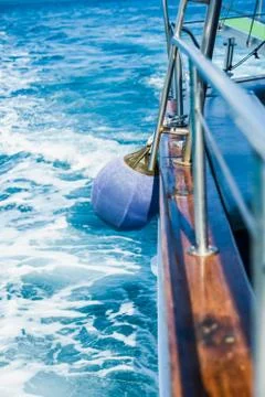 Fender aboard Foto stock