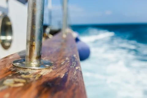 Fender aboard Foto stock