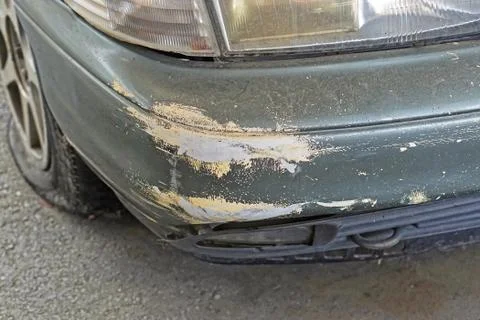 Fender bender car Stock Photos