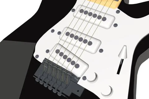Fender Stratocaster 3D Model