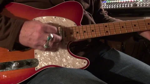 Fender Telecaster Stock Footage 165473416