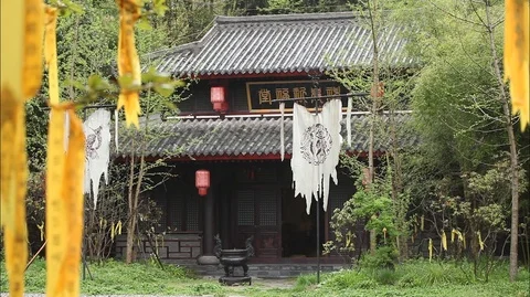 Fengdu Ghost City Stock Footage 107611938