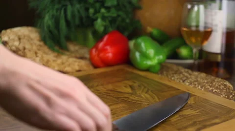 Fennel Cut Stock Footage 59996306