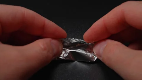 Fentanyl or crystal meth is widely used stimulant in current drug trend. Me.. Stock Footage 341141077