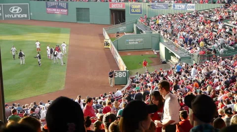 Fenway Park Crowd Stock-Footage 40465925