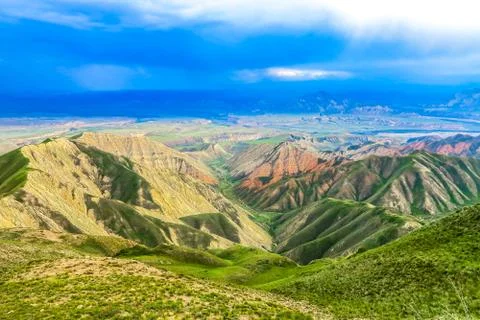 Fergana Mountain Range 03 Foto stock