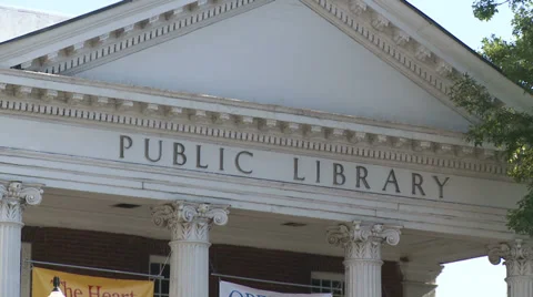 Ferguson Public Library (1 of 4) Stock Footage 32034507