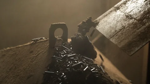 Ferilizer drops in filter Stock Footage 106299731