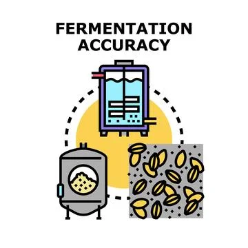 Fermentation accuracy achieving laboratory process control Stock Illustration